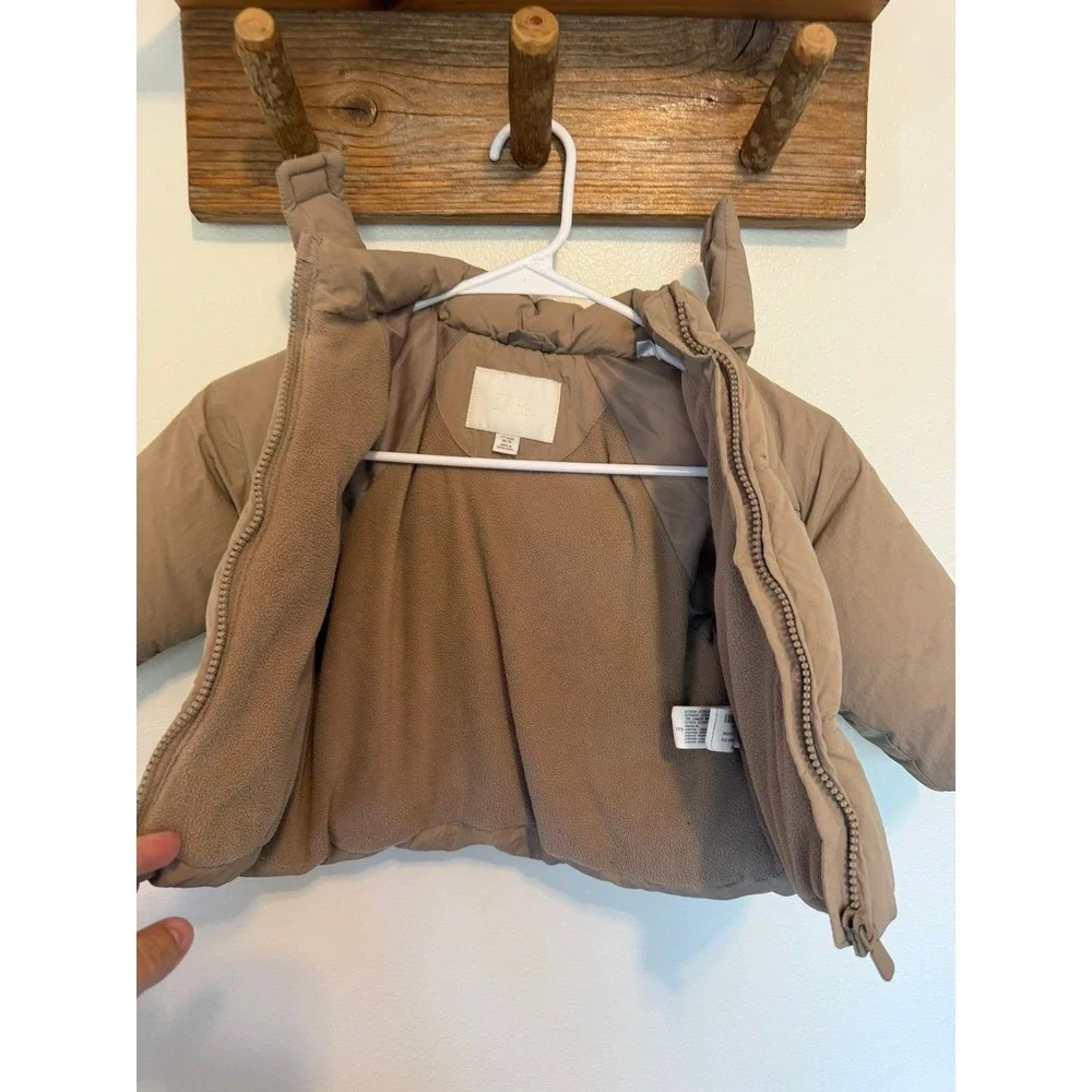 Zara toddler puffer coat jacket size 1.5years winter y2k casual kids baby preppy